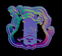 ANGRY AMLO COOKIE CUTTER 3D model