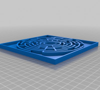 labyrinth - laberinto circular - labyrinth 3D model
