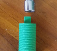1/4" socket spinner 3D model