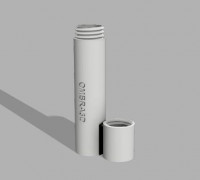 kiwi cigarette case 3D model