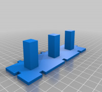 Modular Socket Holders 3D model
