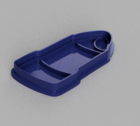 Lipstick Cookie Cutter 3D model