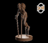 Stilt walker 3D model