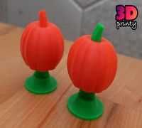 Pumpkin Bobblehead 3D model