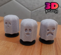 Ghost Bobblehead 3D model