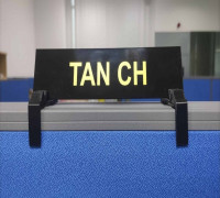 Name Plate Holder 3D model