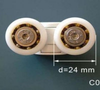 Sanplast shower roll replacement 3D model