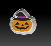PUMPKIN - MOLD BATH BOMB ONE PIECE, SOLID SHAMPOO 3D model