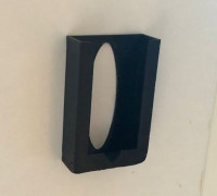 Remote holder -simple 3D model