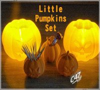 Little Pumpkins Set 3D model