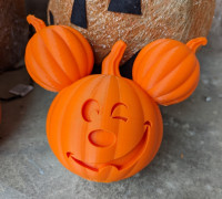Pumpkin Mickey 3D model