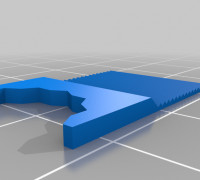 Pocket Door Slide Adjustment Lock 3D model