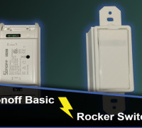 Sonoff Basic Switch Light Switch 3D model