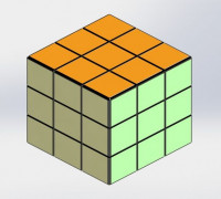 Cube 3x3 3D model