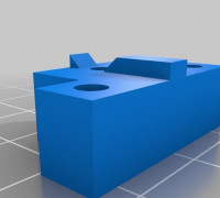 Kossel mini endstop holder. 3D model