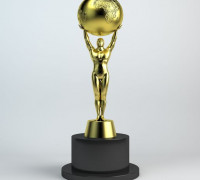 Trophy 3D Model 3D model