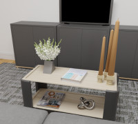 Colska Coffee Table Brackets 3D model