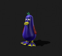 Duck toy 3D model