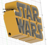 Lamp Star Wars 3D model