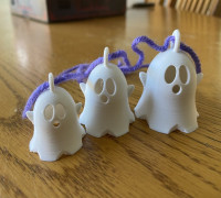 Ghost ornament 3D model