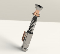 Luke Skywalker Lightsaber 3D model