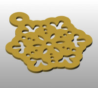 Flake 1 3D model