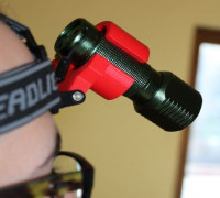HeadLamp Clothespin 3D model