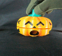 DUO PUMPKIN CANDY MAKER 3D model