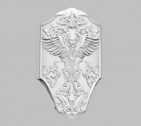 Angelic Shield 3D model