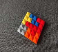 Printris logic block puzzle 3D model