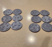 50mm Tar Pit Marker 3D model