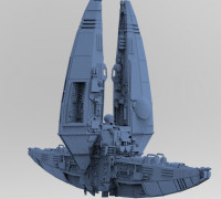 Wraith Interceptor architecture 5 3D model