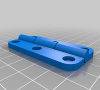 My Customized Parametric Hinge 3D model