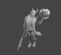 Loki - Trickster god 3D model