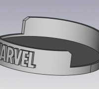 Marvel Coaster Holder 3D model