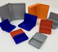 Designing a Parametric "Print in Place" Hinged Container Using Autodesk Fusion 360 3D model