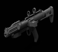 Sean Field E-10 Mudtrooper Blaster 3D model