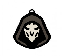 Reaper overwatch keychain 3D model