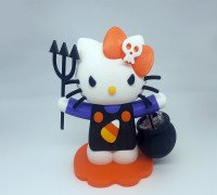 Scary Kitty Remix 3D model