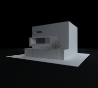 PENCIL HOLDER - ARCHITECTURAL 3D model