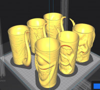 tazas halloween 3D model