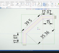 90° angle reinforcement 3D model