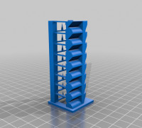 PLA Temperature Tower 3D model