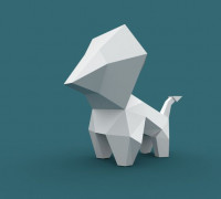 LEON - LOW POLY 3D model