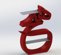 Hich Book shelf 3D model