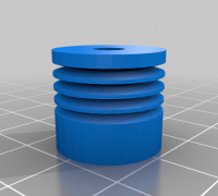 Serpentine PolyV J,L,M Pulley, Customizable 3D model