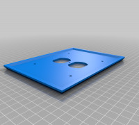 My Customized WALLY - Wall Plate Customizer 3D model