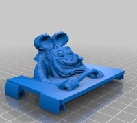 R.F driver for Integy roll cage 3D model