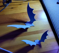 Bendy Wall Bat 3D model