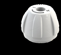 radiator valve caps 3D model